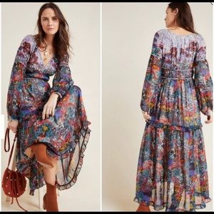 Anthro+ Annabella Maxi Dress